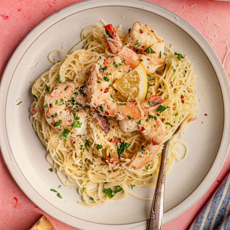 Shrimp Scampi Pasta
