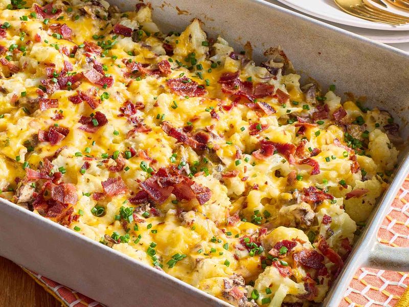 Loaded Cauliflower Casserole