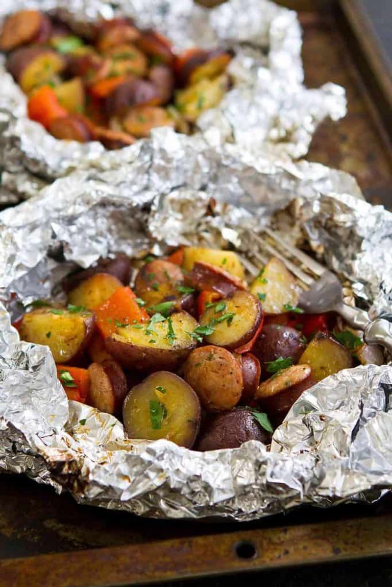 Foil Packet Campfire Dinners