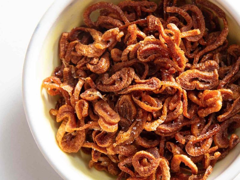 Fry Shallots for a Savory Crunch