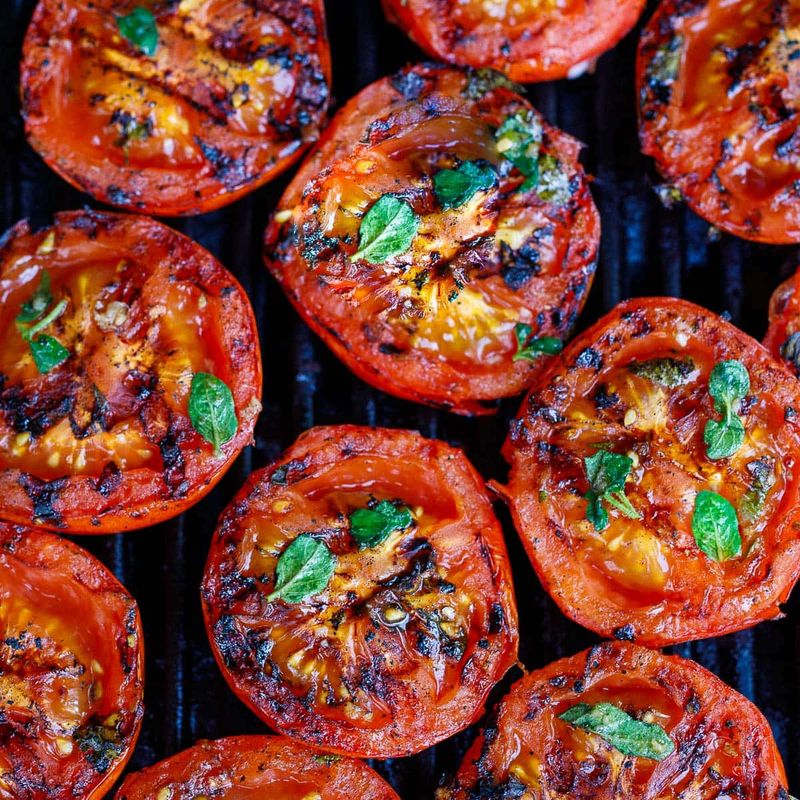 Juicy Grilled Tomatoes