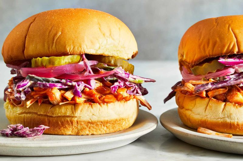 Pulled Jackfruit Sandwiches