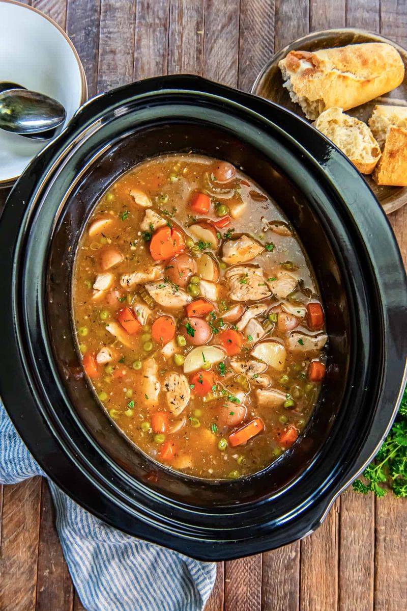 Slow Cooker Chicken and Potato Stew