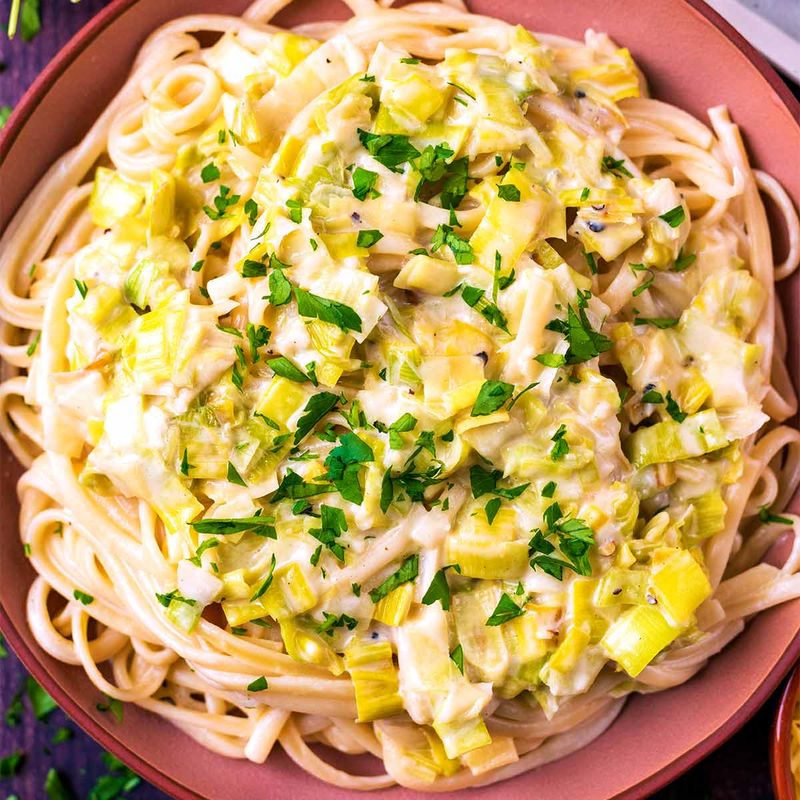 Creamy Leek Pasta