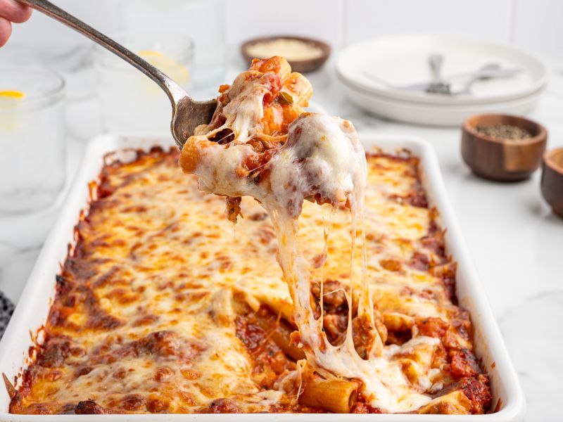 Bubbly Baked Ziti