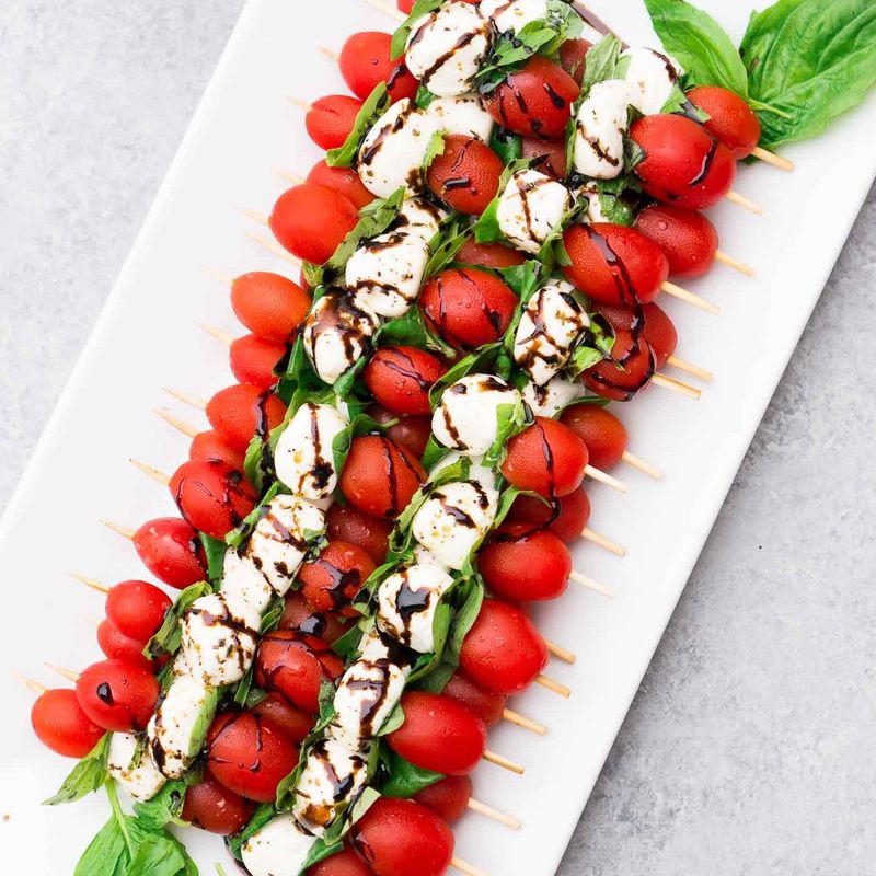 Mini Caprese Skewers