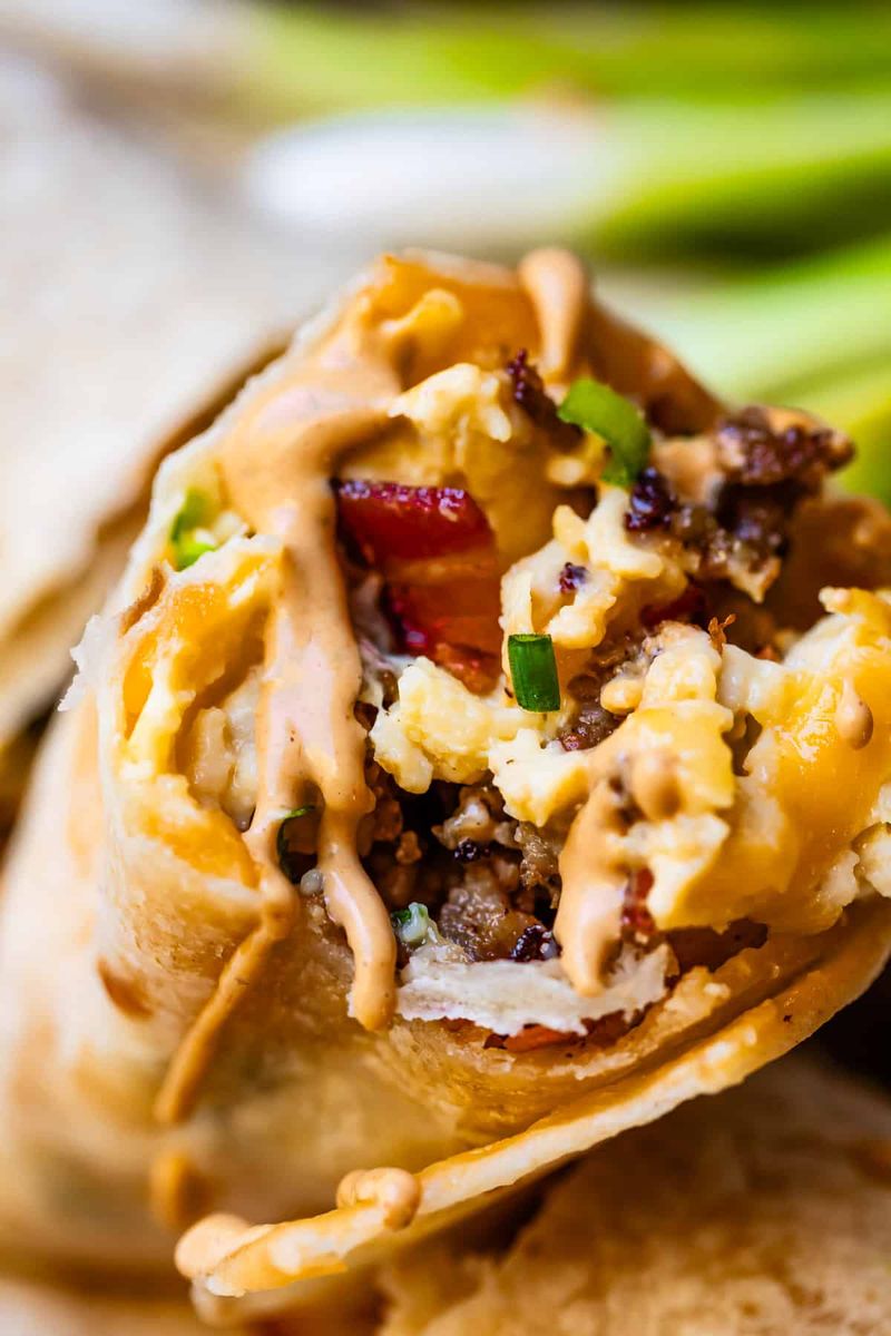 Spicy Chipotle Bacon Wrap