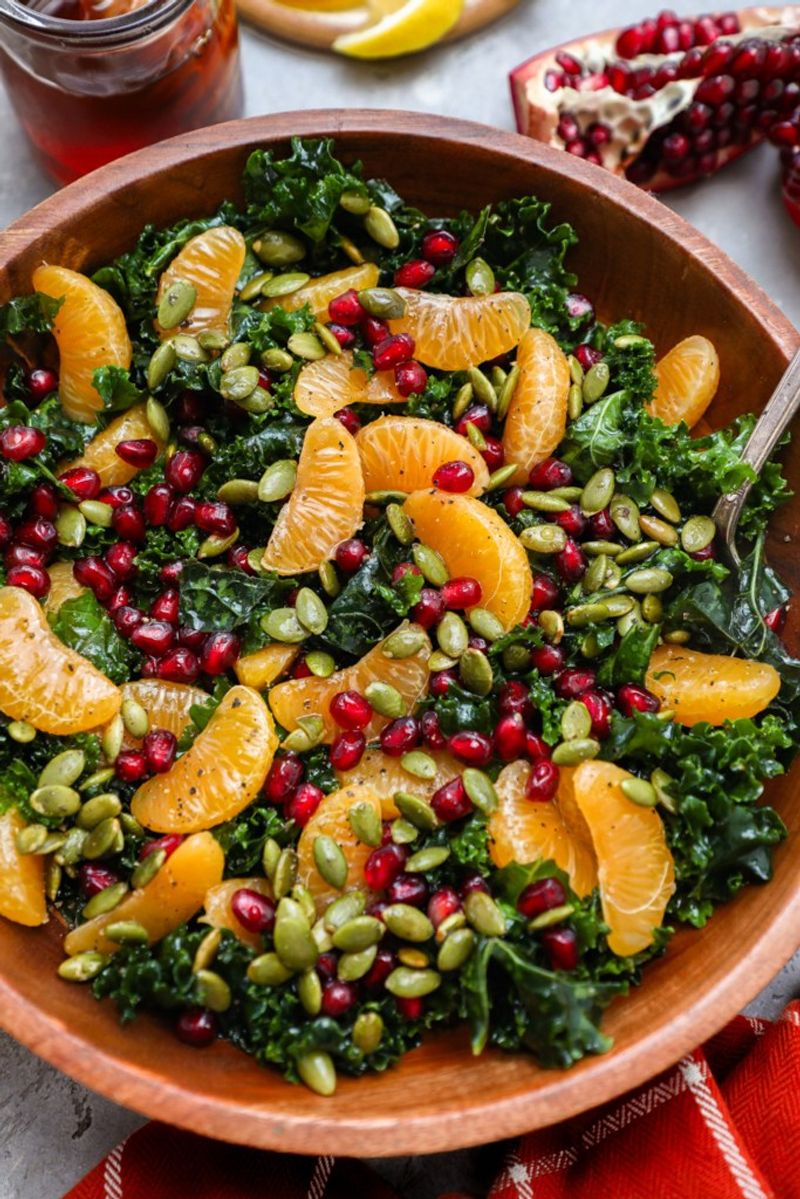 Add Pops of Pomegranate and Citrus