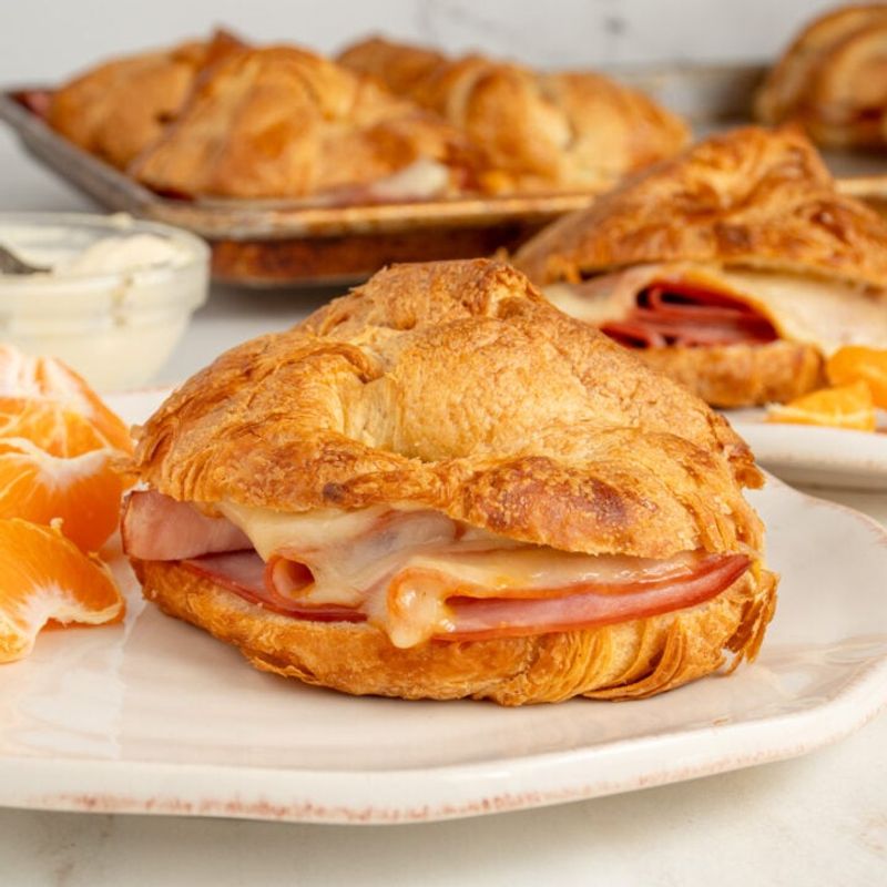 Ham and Cheese Melts