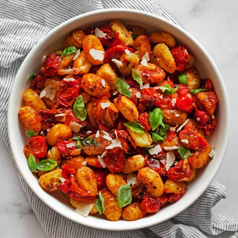 Gnocchi with Cherry Tomatoes