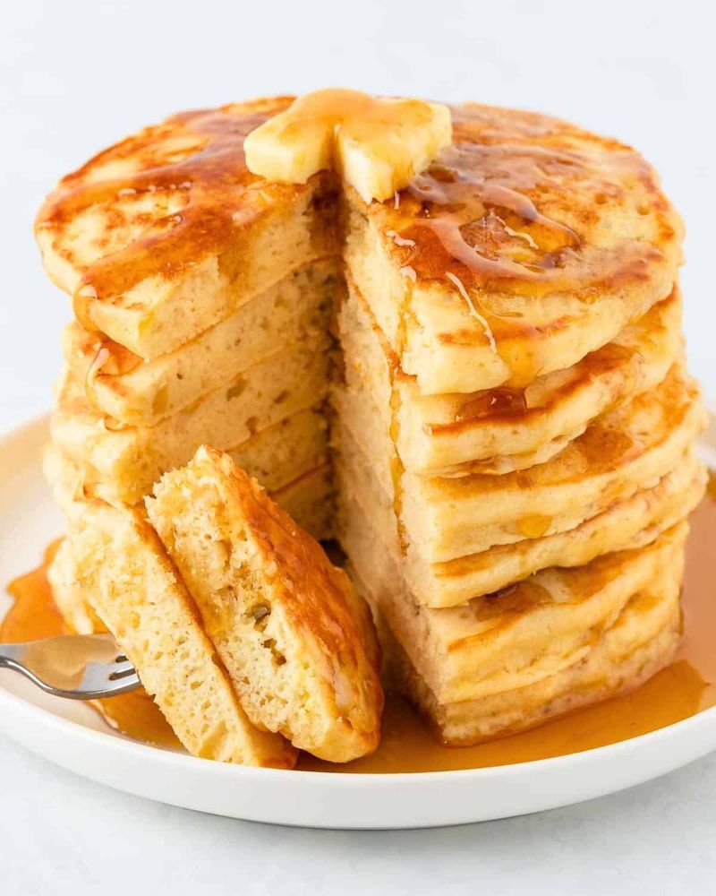 Fluffy Pancake Stacks