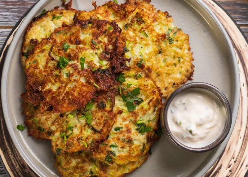 Golden Turnip Fritters