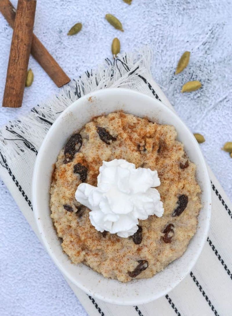 Chocolate Orange Couscous Pudding