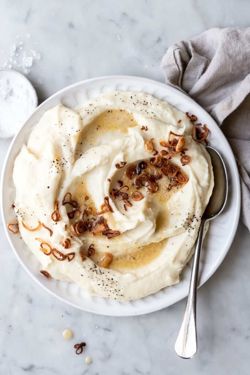 Parsnip Puree with Brown Butter