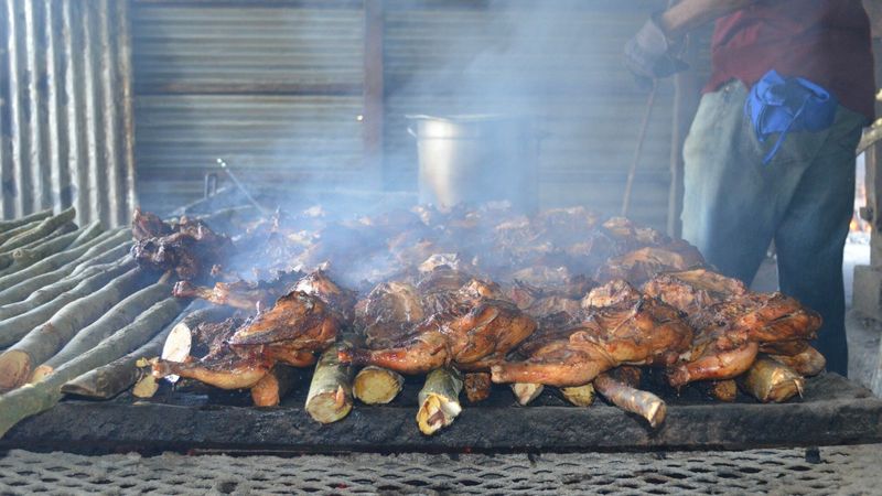 Jerk Chicken in Jamaica