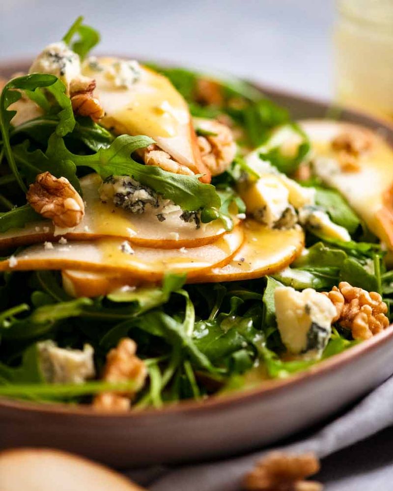Pears with Blue Cheese