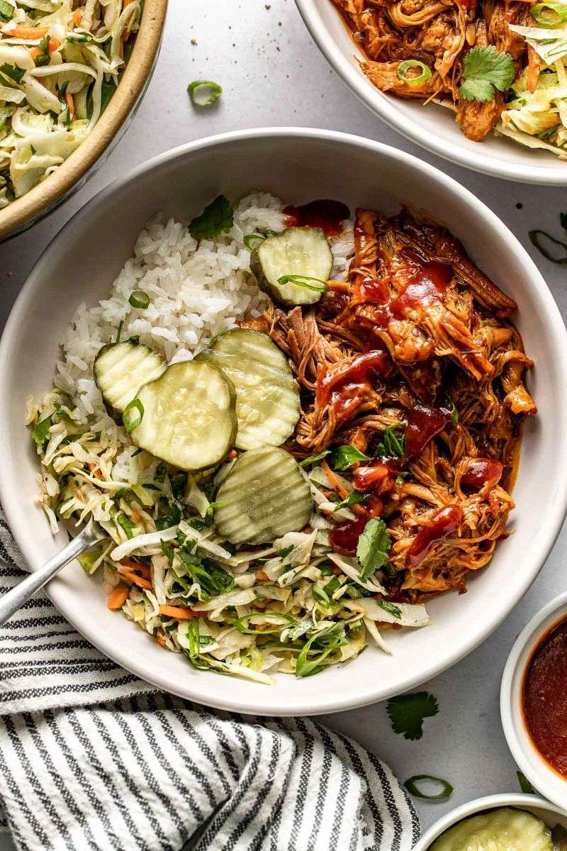 BBQ Pulled Pork Bowl