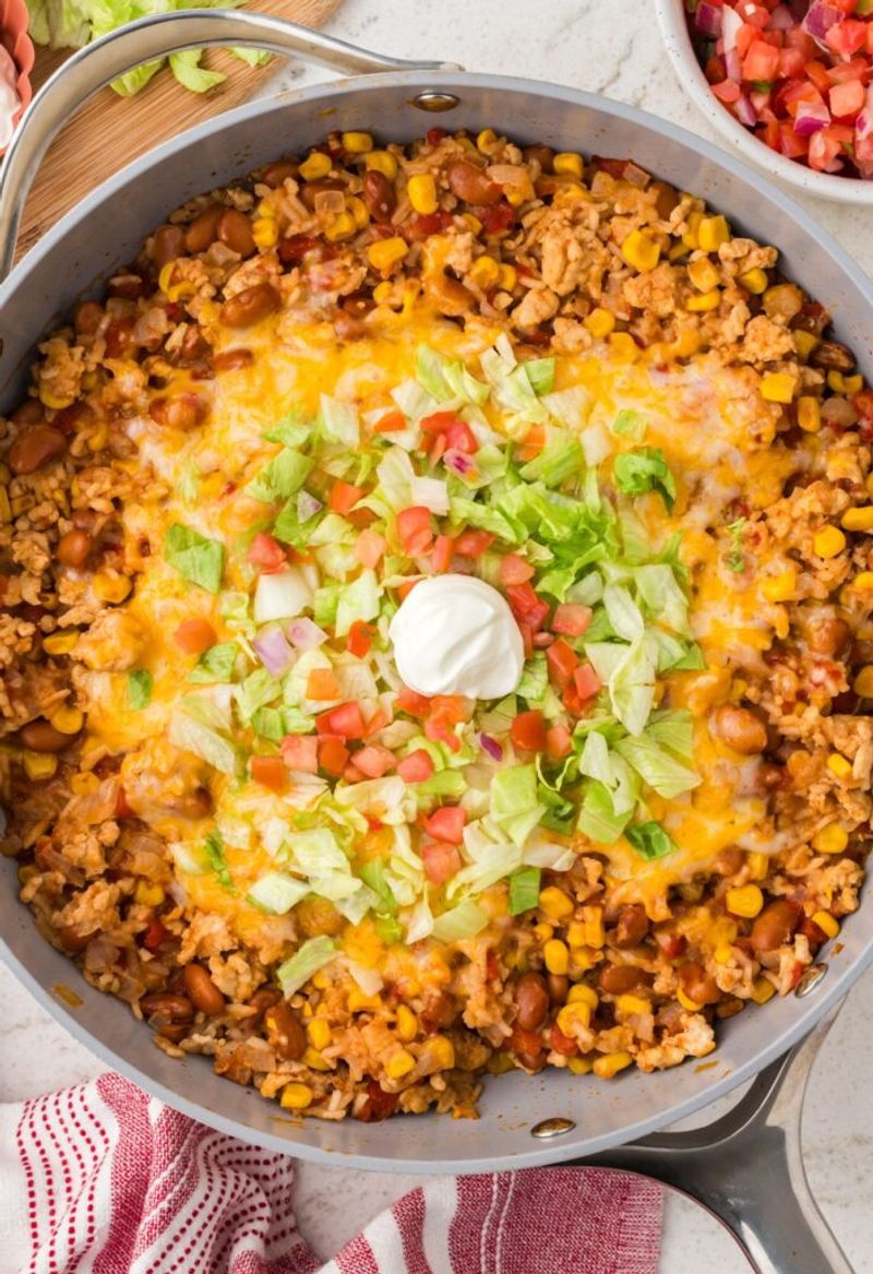 Taco Rice Casserole