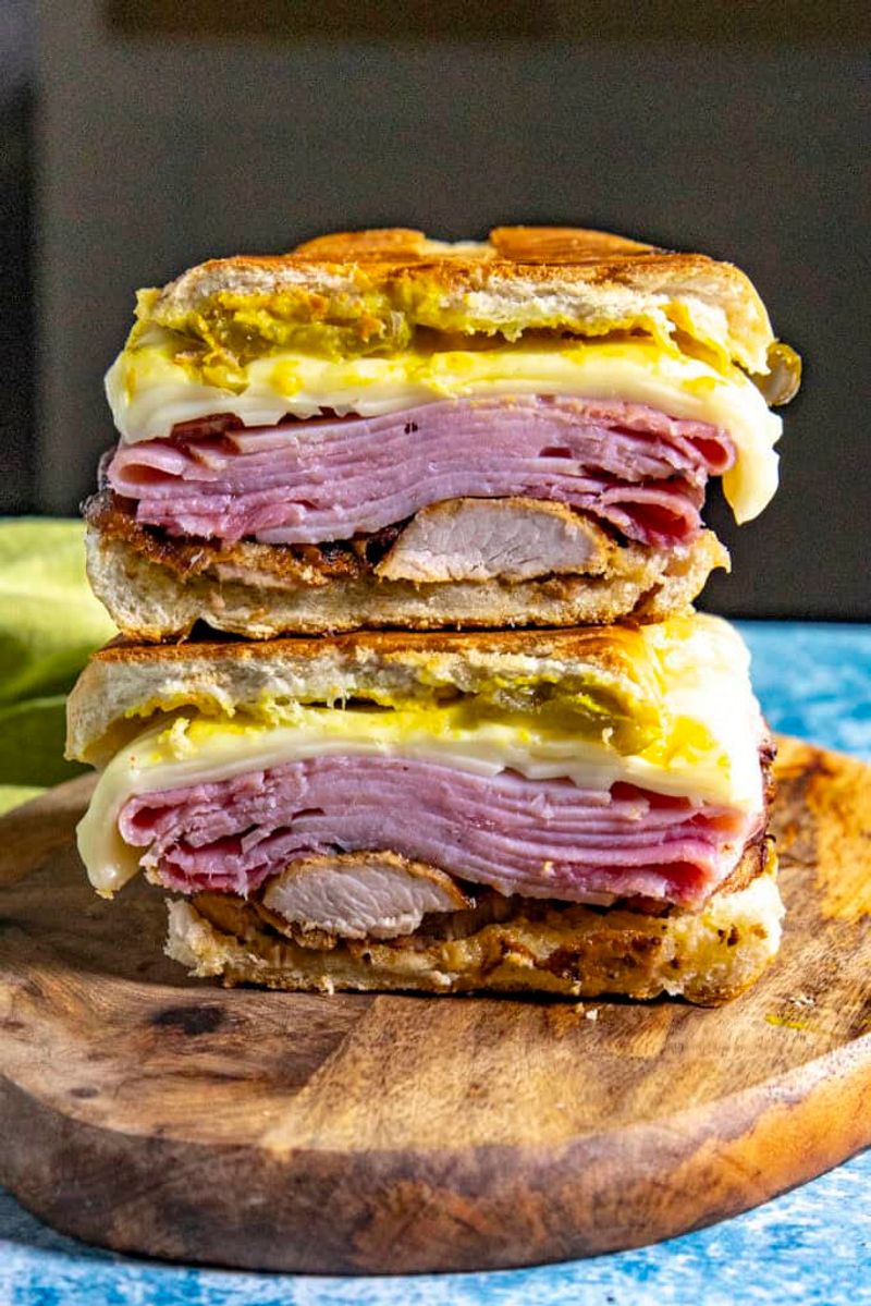 Cuban Sandwiches Pressed Golden