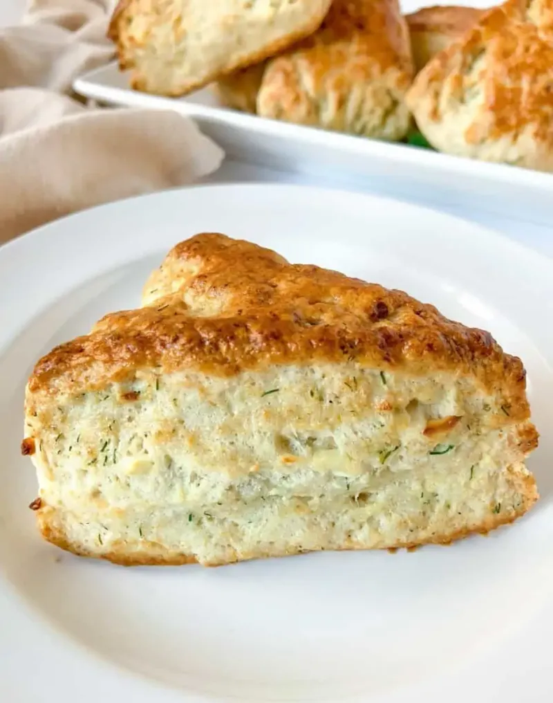 Savory Dill Cheddar Scones
