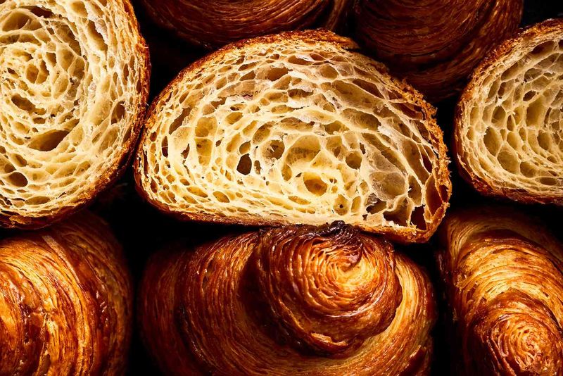 Croissants With Flaky Layers