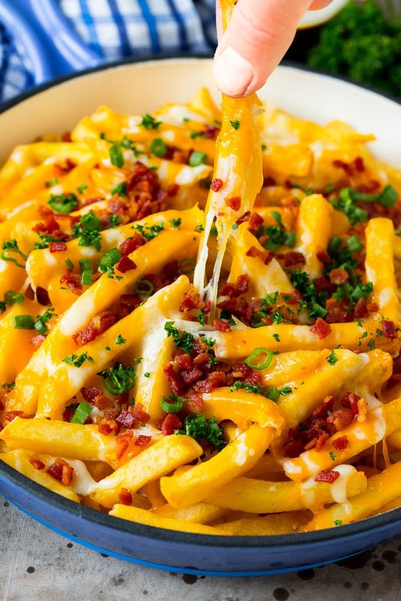 Sprinkle on Bacon and Cheddar