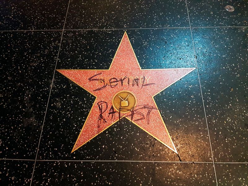 Bill Cosby: Graffiti Amid Public Outrage