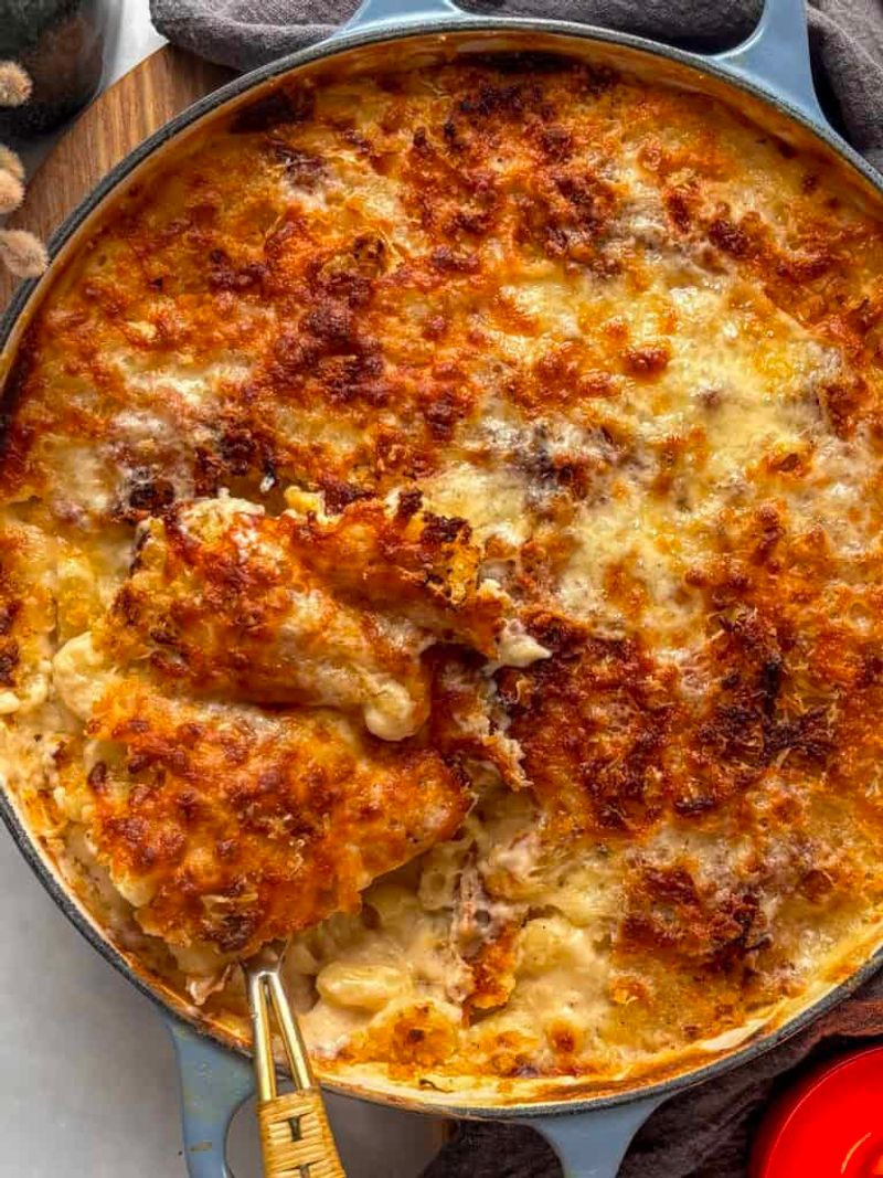 Mac and Cheese Crispy Top