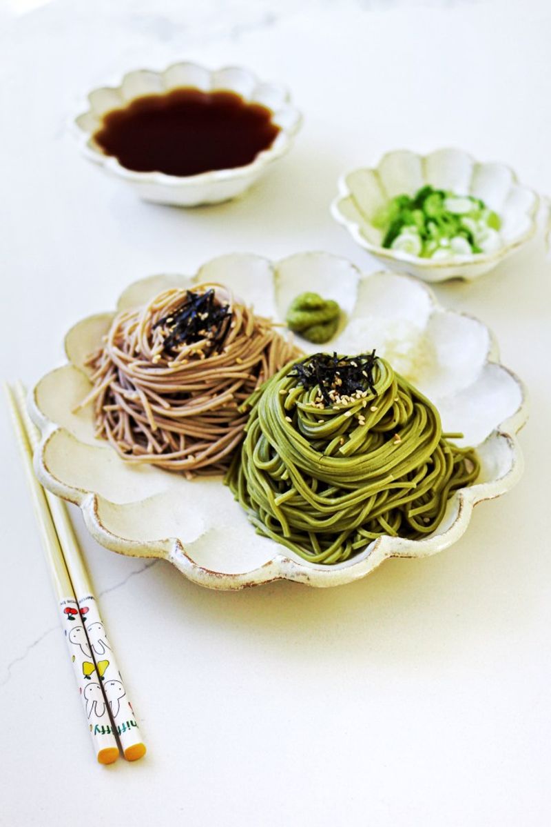 Green Tea Soba Noodles