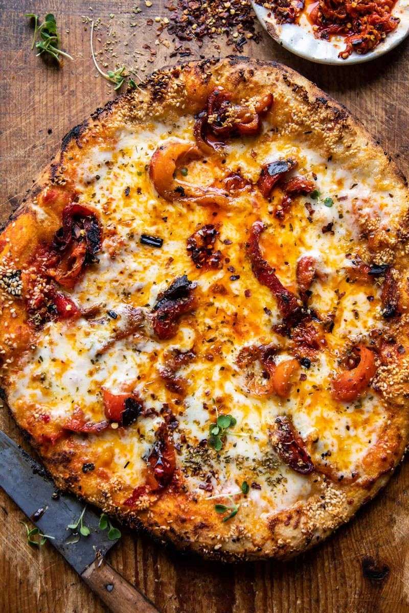 Pepper-Packed Pizza