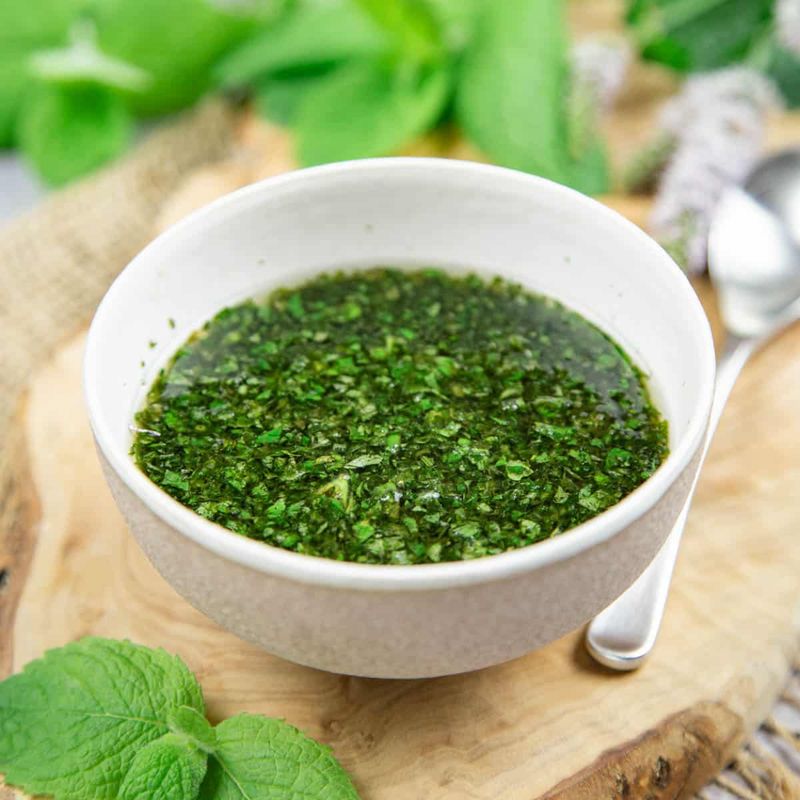 Mint Sauce Made From Scratch