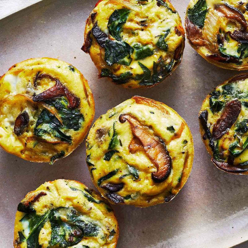 Mini Veggie Quiches