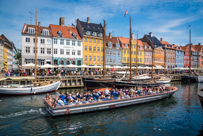 Copenhagen, Denmark: Color Beside the Canals