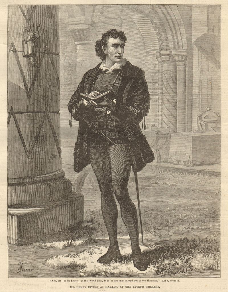 Henry Irving: A Thoughtful Prince in Grand Surroundings