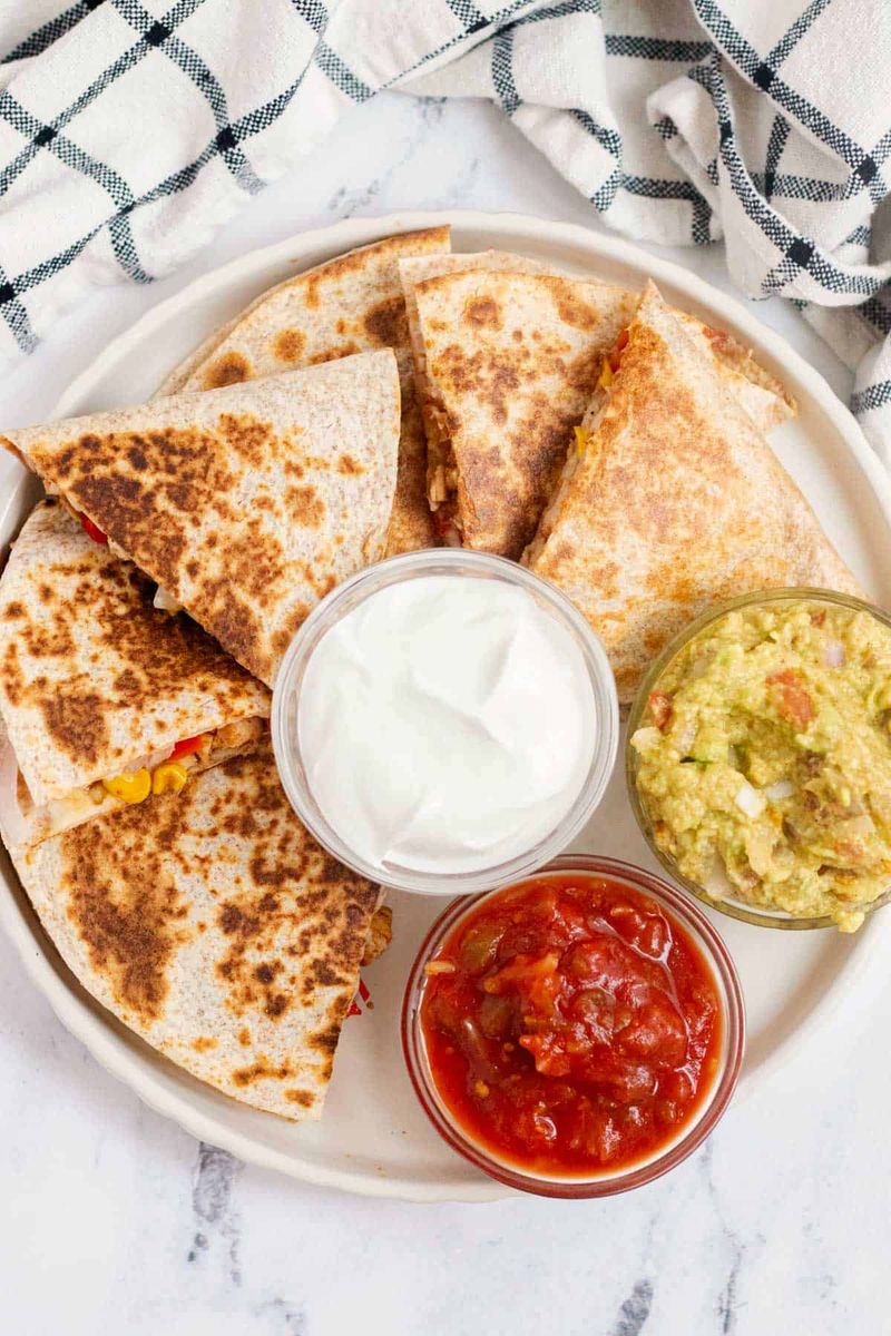 Quesadilla Triangles