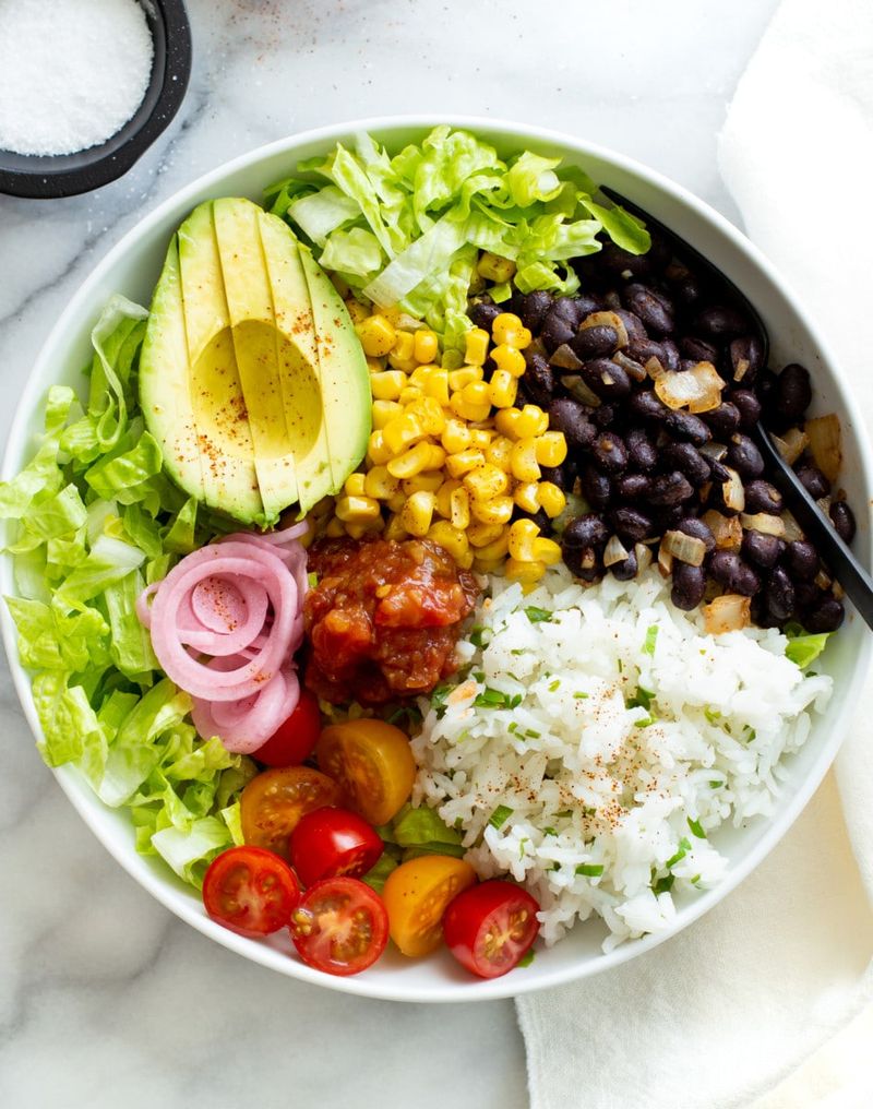 Black Bean Burrito Bowl