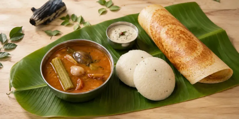 South India's Idli and Dosa