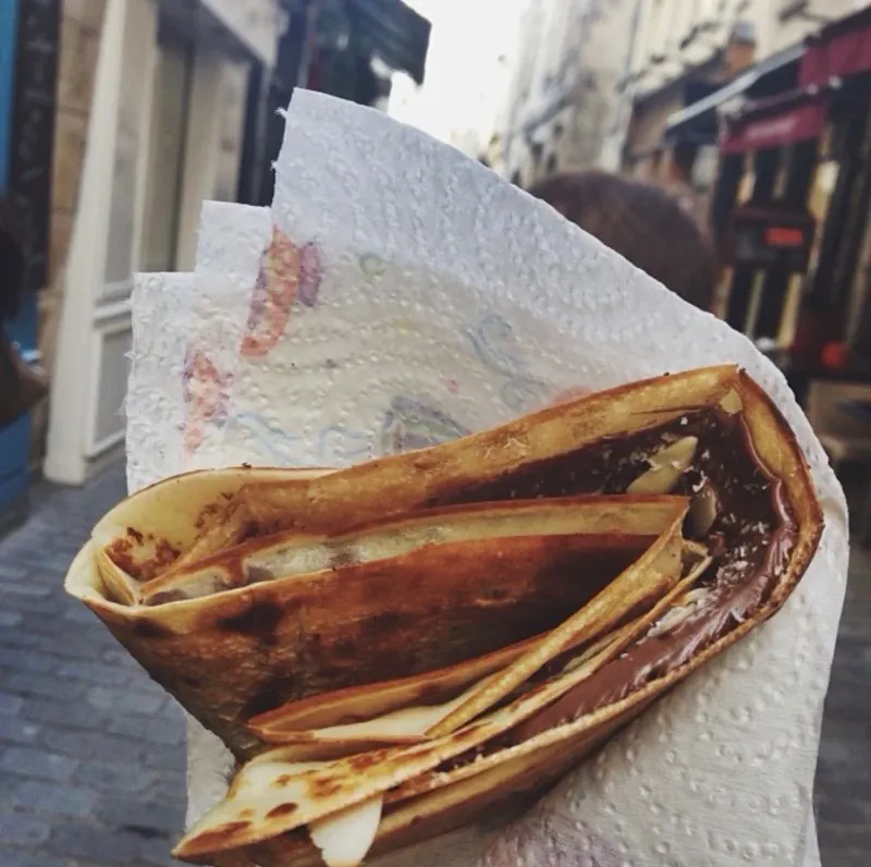 Crepes in Paris, France