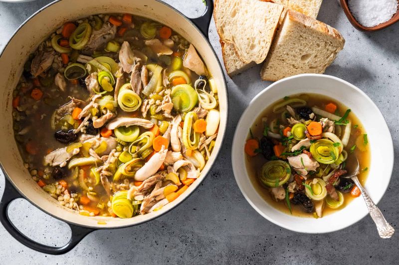 Cock-a-Leekie Soup