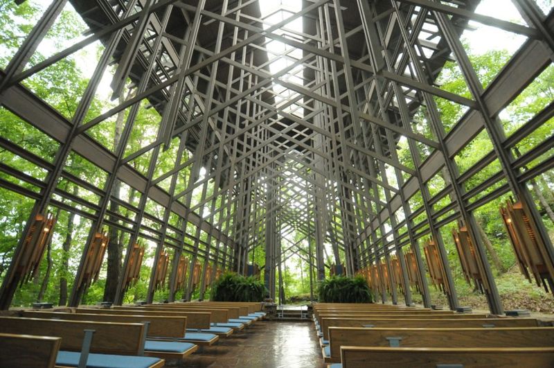 Thorncrown Chapel, Arkansas: A Glass-Walled Forest Retreat