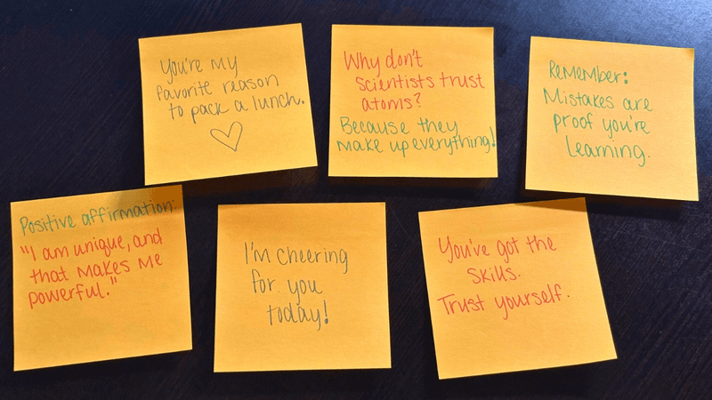 Pack a Lunchbox Love Note