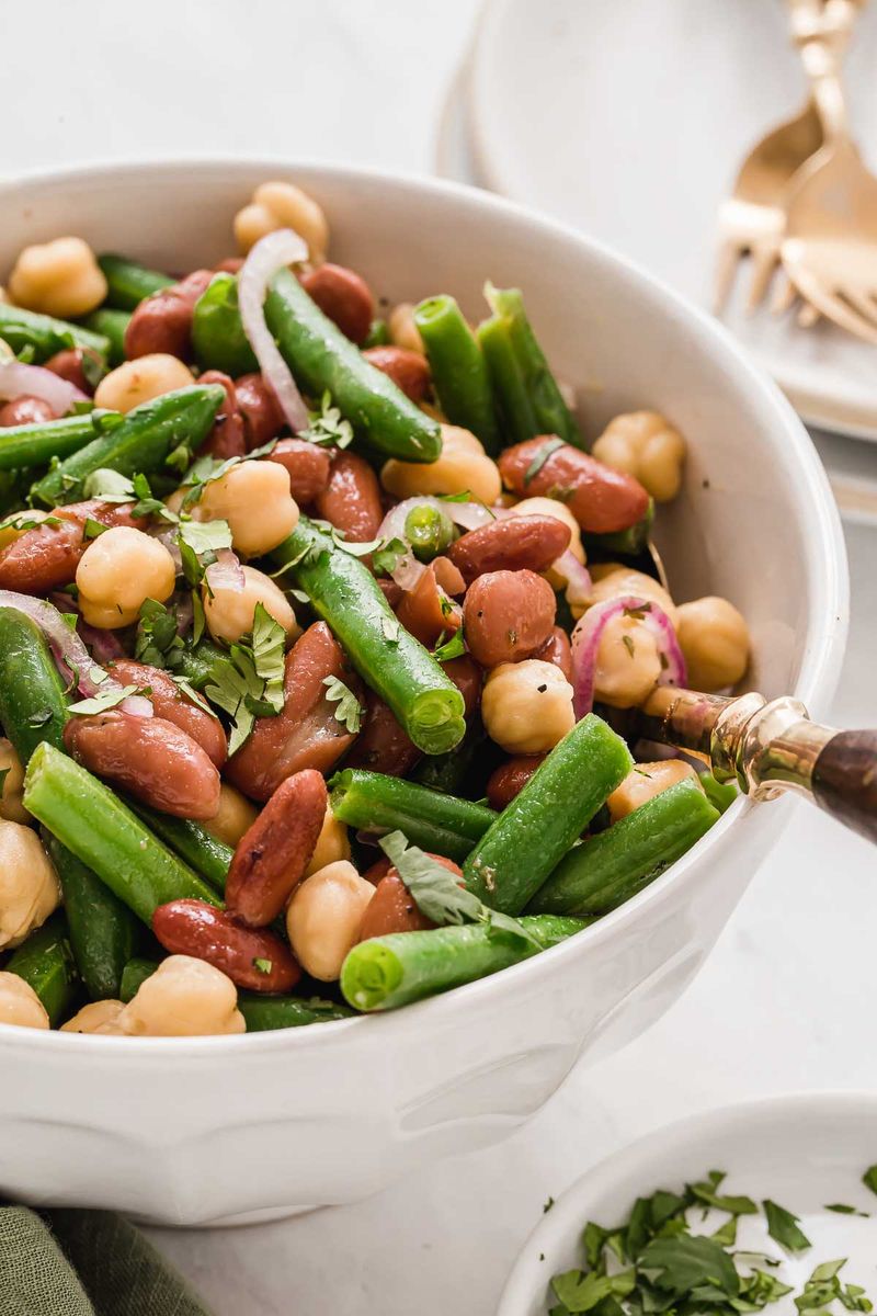 Three Bean Picnic Salad