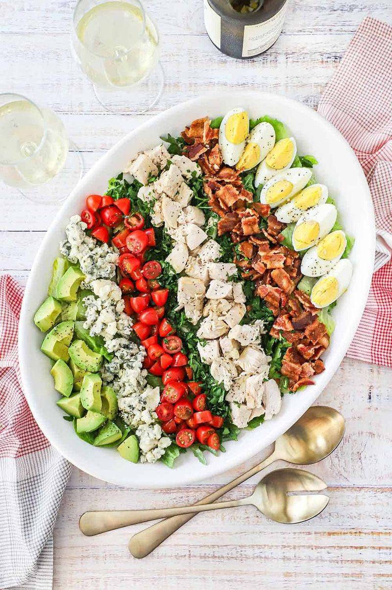 Cobb Salad Rows