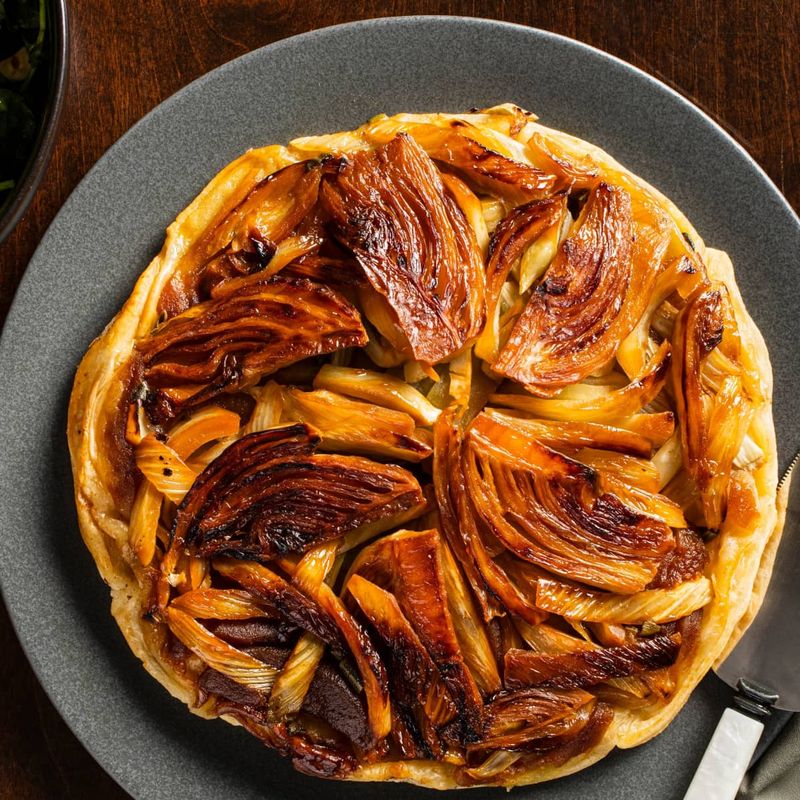 Fennel Tarte Tatin