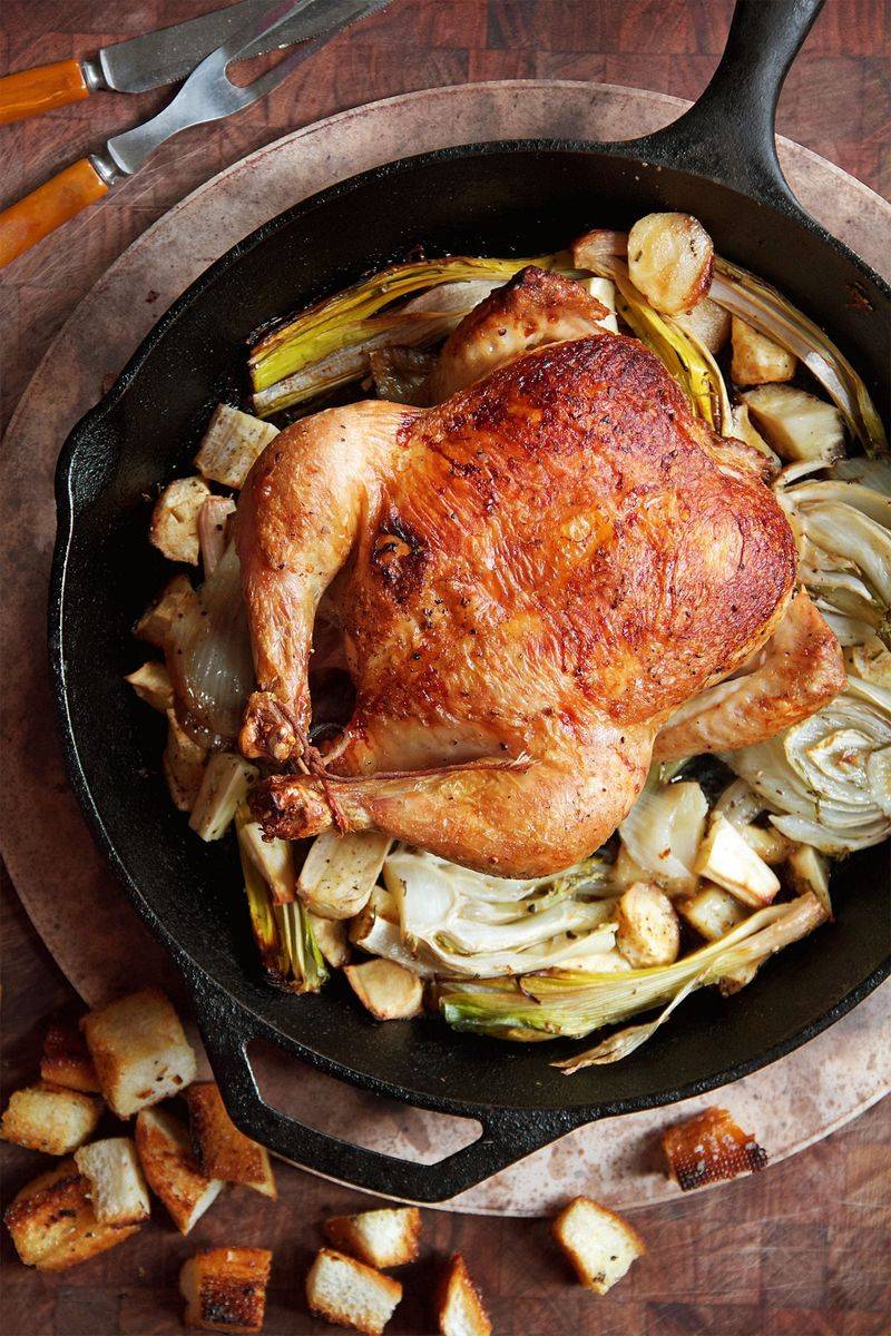 Fennel Pollen Roast Chicken