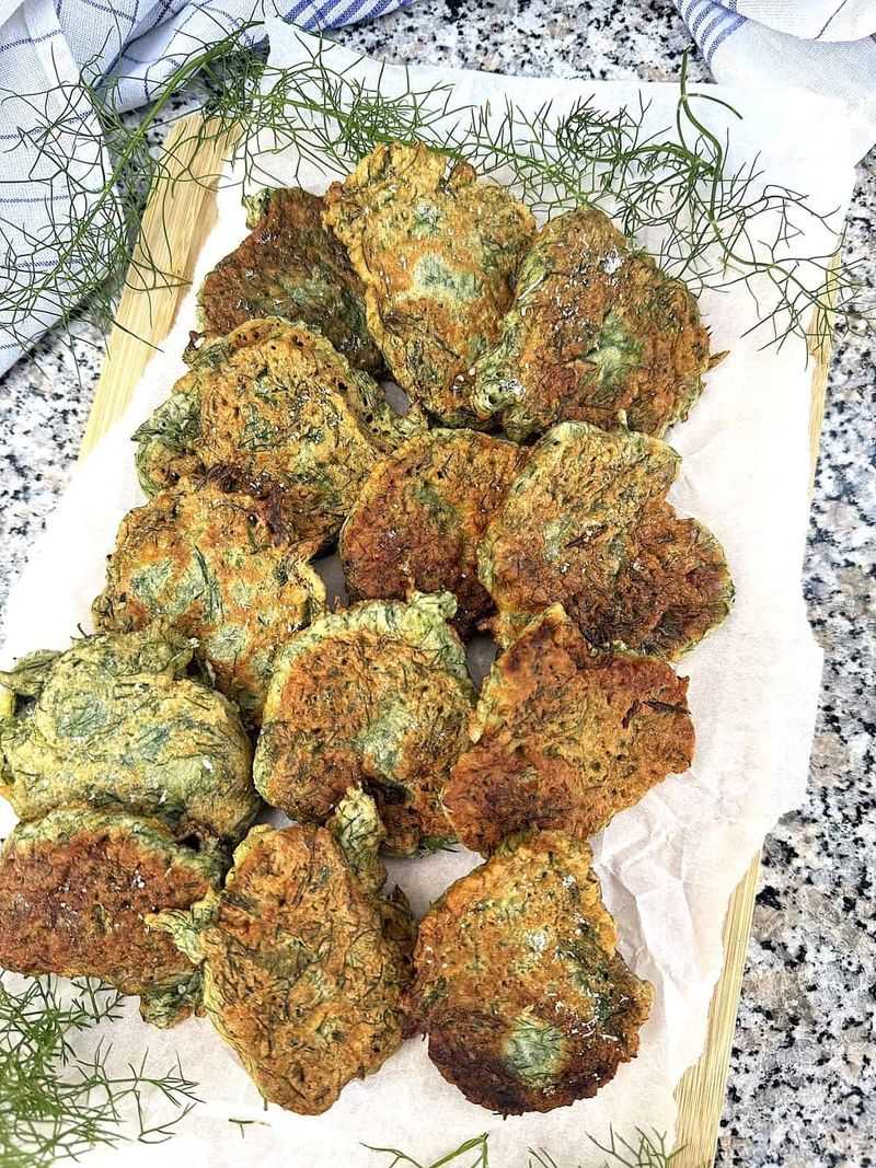 Crispy Fennel Fritters
