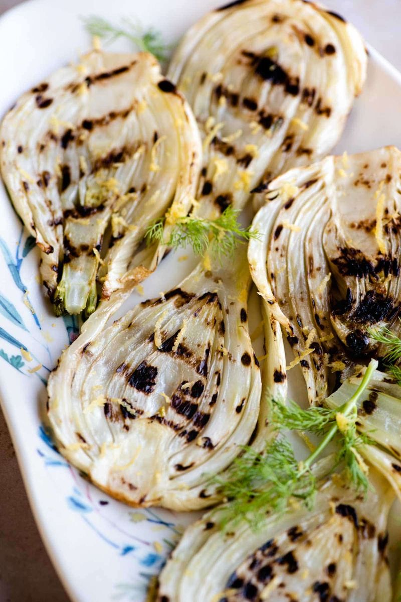 Grilled Fennel Steaks