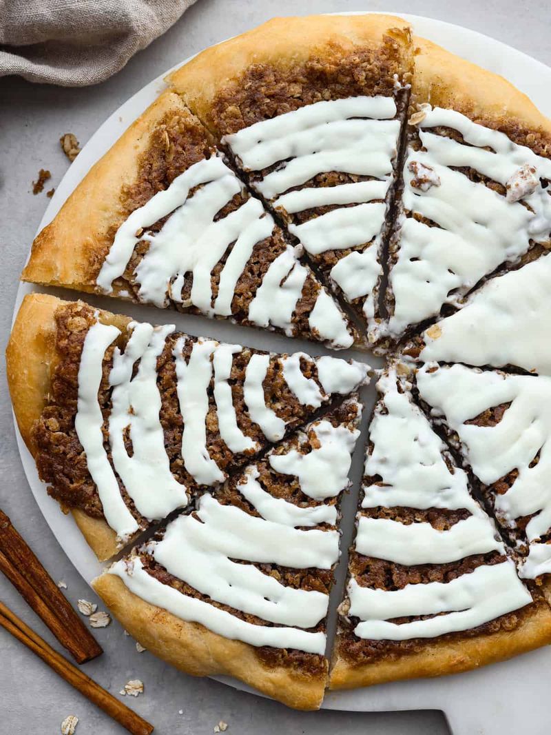 Cinnamon Roll Pizza