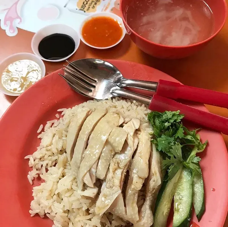 Singapore Hainanese Chicken Rice