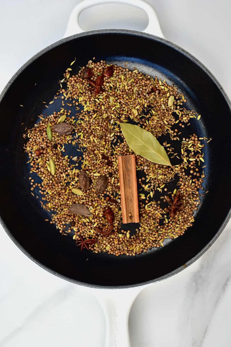 Toast Spices Before Using